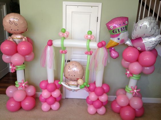 Baby Shower Balloon Decoration Ideas
