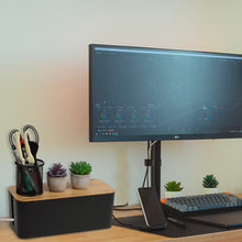 Load image into Gallery viewer, Black Cable Management Box