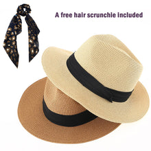 Load image into Gallery viewer, 2 Packs - Womens' Beach Straw Sun Hats