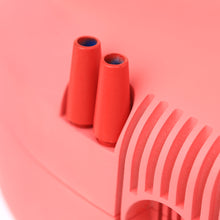 Load image into Gallery viewer, Electric Balloon Air Pump Inflator Dual Nozzle Blower Portable Fast Easy Balloon Filler Pink