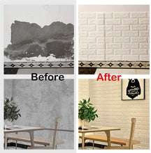 Load image into Gallery viewer, 11 Pcs 3D Wallpaper Wall Panels Stick and Peel - UPC 880534502023