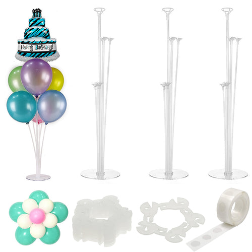 3 Pack Balloon Stands for Table are the Easiest Tools to Receive More Compliments for Party Decoration